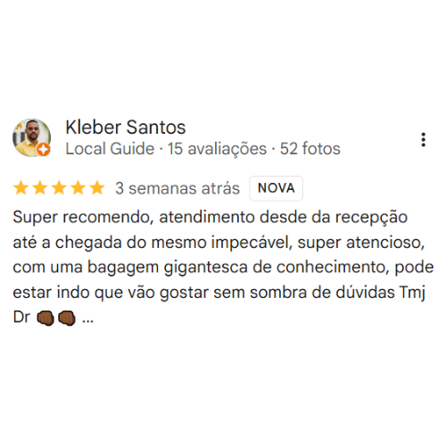 Depoimento Google Dr. Raphael Henrique